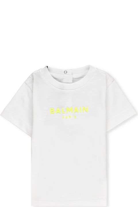Sale for Baby Boys Balmain Logoed T-shirt