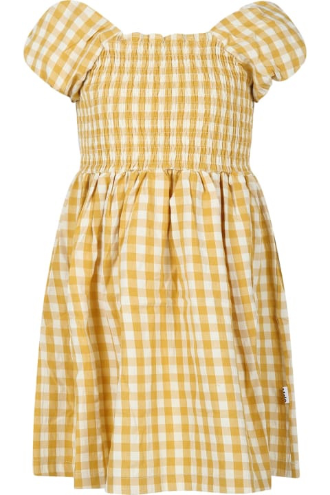 ガールズ ワンピース＆ドレス Molo Casual Yellow Dress Cherisla For Girl