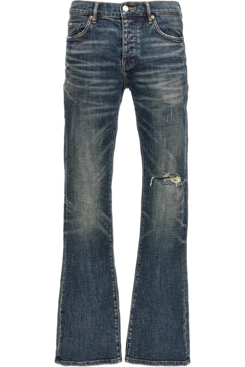 Jeans for Men Purple Brand '1 Year Dirty Fade' Jeans