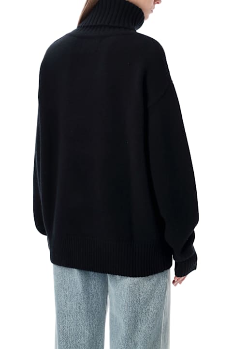 Extreme Cashmere for Kids Extreme Cashmere Extreme Cashmere N°20 Oversize Xtra Cashmere Turtleneck Sweater
