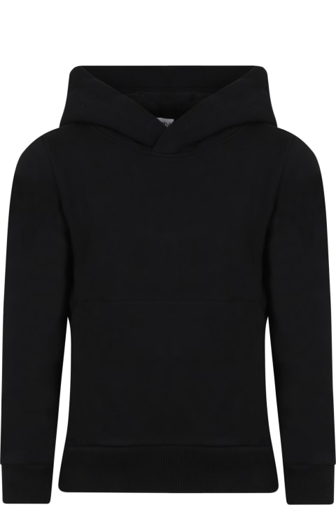 Calvin Klein Sweaters & Sweatshirts for Boys Calvin Klein Black Sweatshir For Boy With Logo