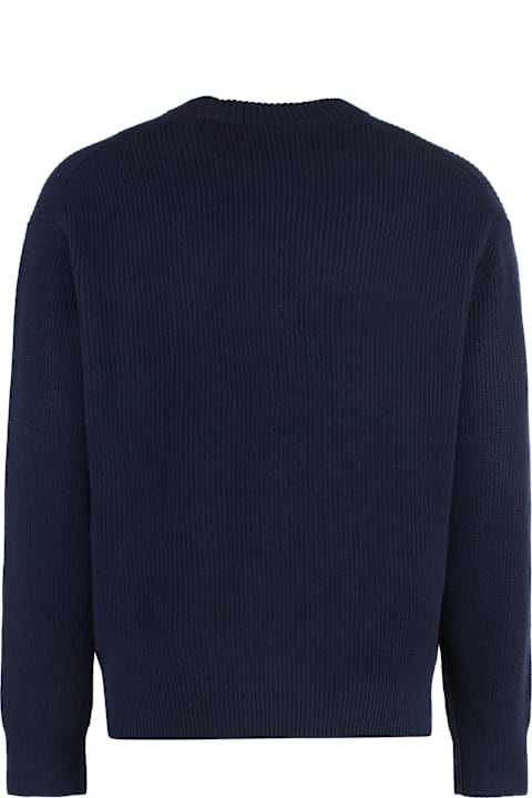 Maison Kitsuné Sweaters for Men Maison Kitsuné Wool-blend Crew-neck Sweater