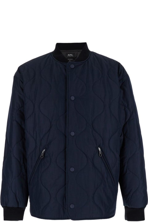 A.P.C. Coats & Jackets for Men A.P.C. Quilted Bomber Jacket