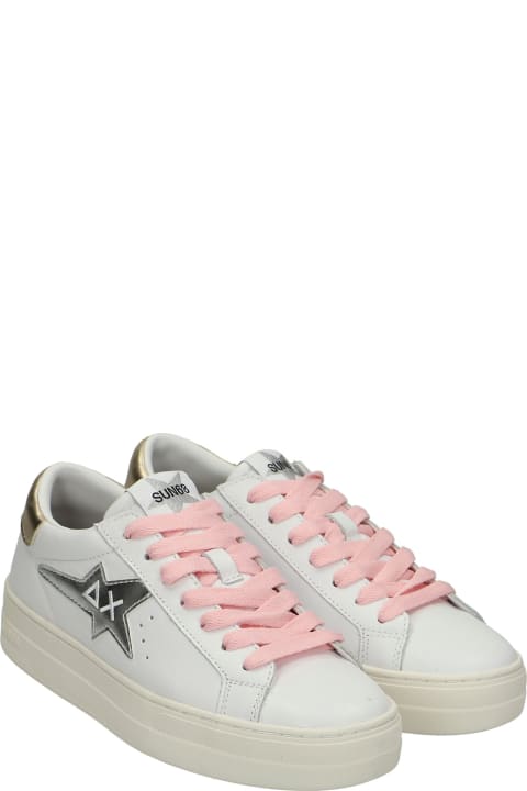 Betty Sneakers In White Leather