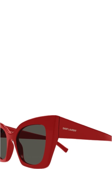 メンズ新着アイテム Saint Laurent Eyewear Sl 552 - Red Sunglasses