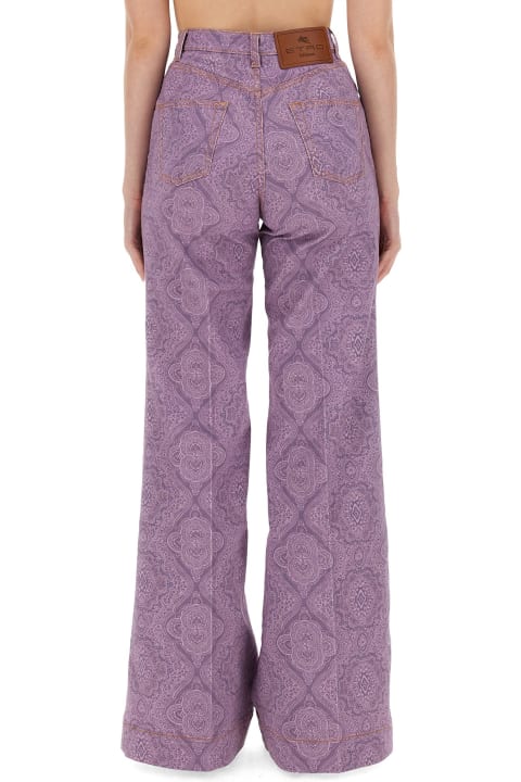 Etro Pants & Shorts for Women Etro Flare Fit Jeans