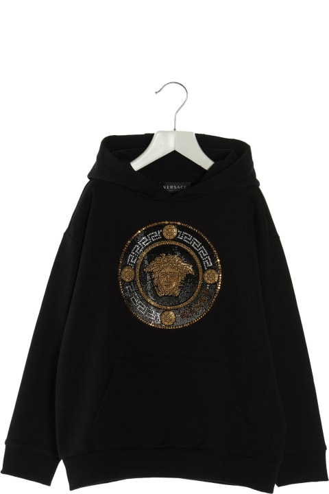 Young Versace for Kids Young Versace 'medusa' Hoodie