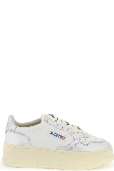 Autry Wedges for Women Autry Medalist Low Sneakers