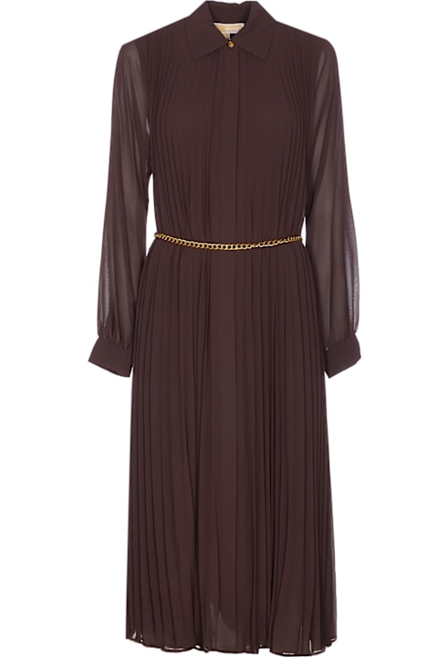 Homeware MICHAEL Michael Kors Pleated Shirt Dress