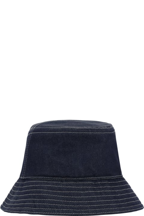 メンズ Fendiのアクセサリー Fendi Blue Denim Bucket Hat