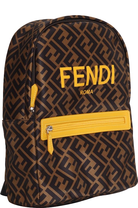 Fendi Accessories & Gifts for Boys Fendi Ff Baby Nylon Backpack