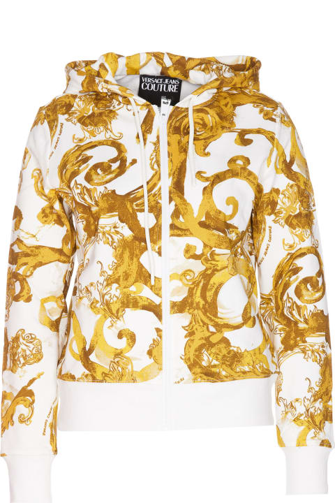 Versace Jeans Couture Sweaters for Women Versace Jeans Couture Watercolour Couture Sweatshirt