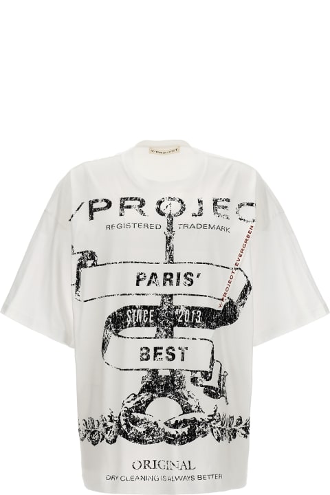 Y/Project Topwear for Women Y/Project 'evergreen Paris' T-shirt