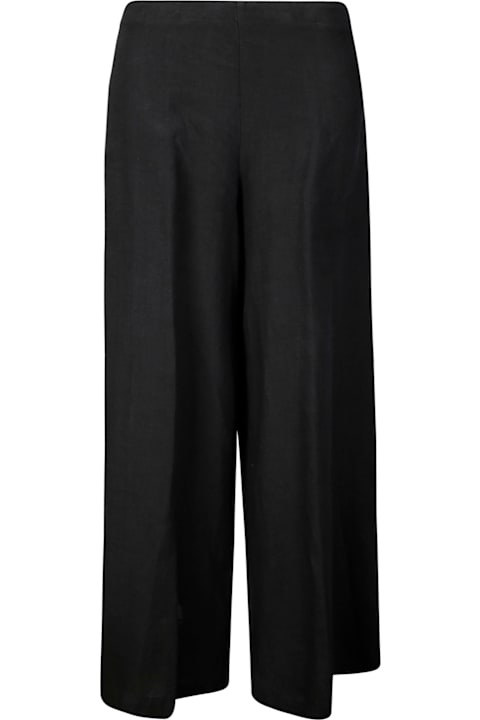 Stefano Mortari Clothing for Women Stefano Mortari Palazzo Linen Pants