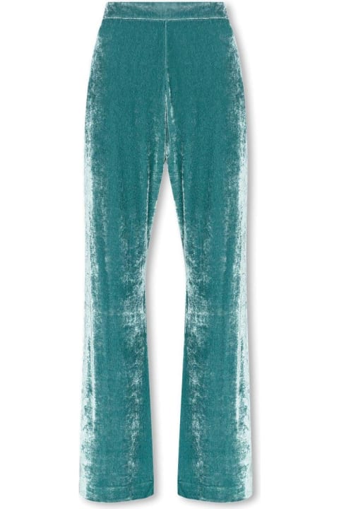 Fashion for Women Jil Sander Mid-waisted Velvet Trousers