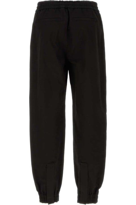 Fleeces & Tracksuits for Men Alexander McQueen Mid-rise Tapered-leg Trousers
