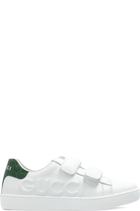 Gucci Shoes for Boys Gucci Leather Sneakers