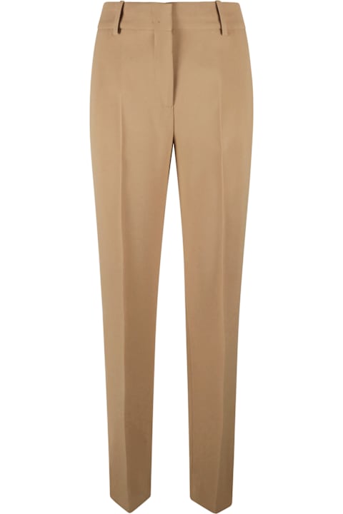 Ermanno Scervino سراويل طويلة وقصيرة لـ السيدات Ermanno Scervino High-waist Plain Slim Trousers