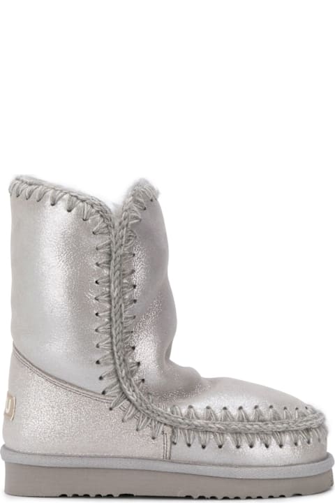Mou Shoes for Women Mou Silver Boots Women