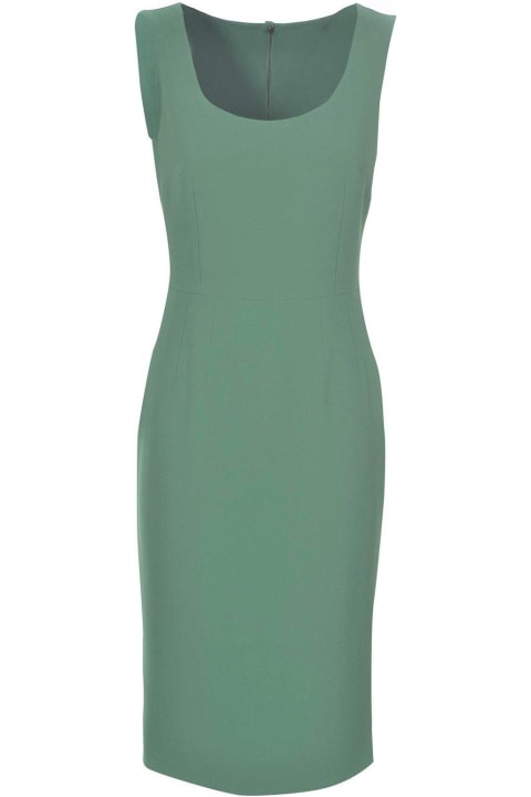 ウィメンズ Dolce & Gabbanaのワンピース＆ドレス Dolce & Gabbana Stretch Sleeveless Midi Dress