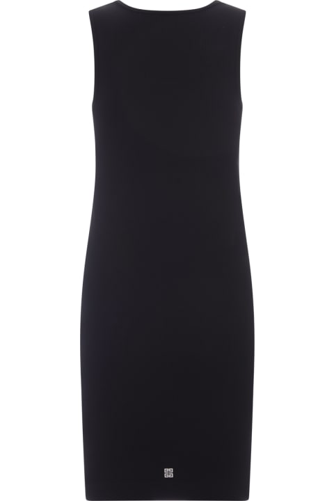 Fashion for Women Givenchy Givenchy Paris Tank Top Dress In Black Jersey