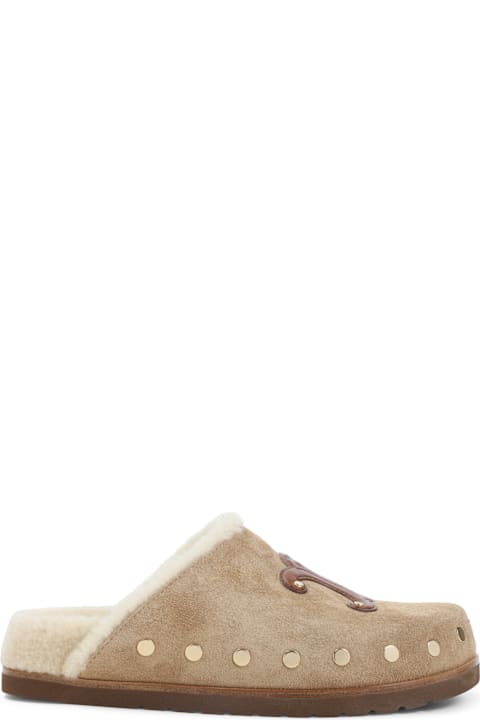 Celine Triomphe Wedge 15mm Mules