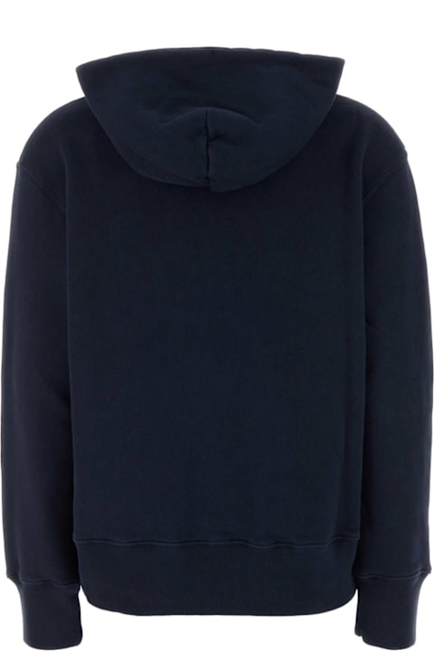Autry Fleeces & Tracksuits for Women Autry Navy Blue Cotton Main Wom Sweatshirt