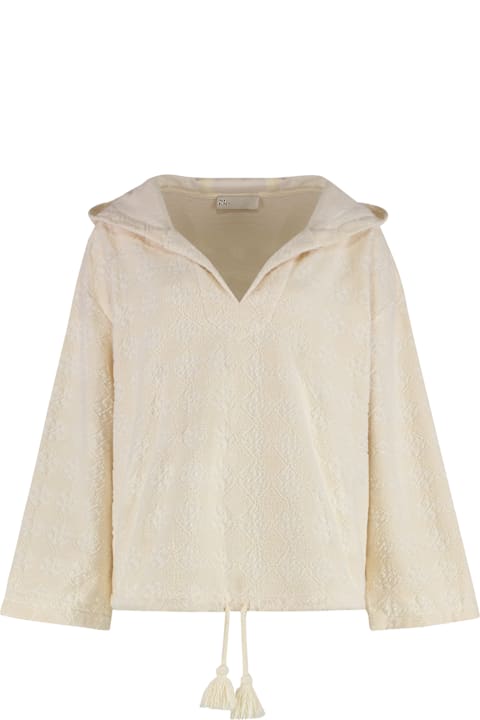 Tory Burch for Men Tory Burch Terry Hooded Sweatshirt