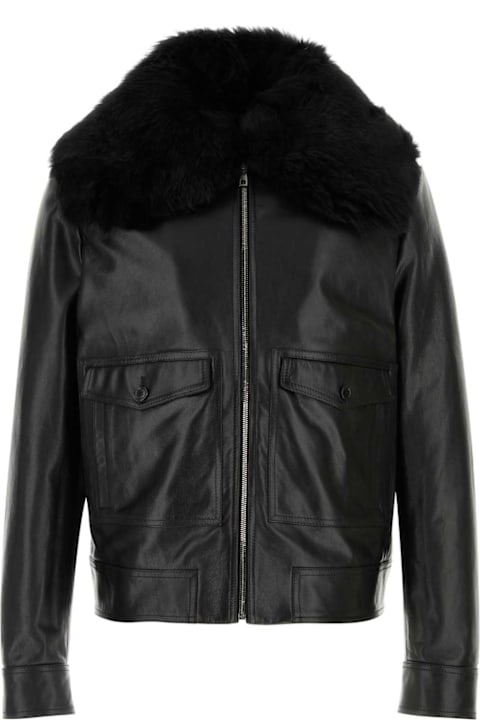 Dolce & Gabbana for Homeware Dolce & Gabbana Black Leather Jacket