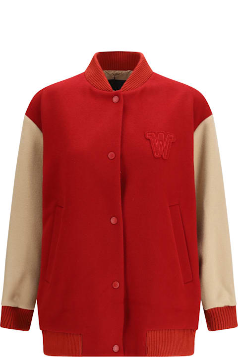 Weekend Max Mara for Kids Weekend Max Mara Oversized Bomber In Double Wool