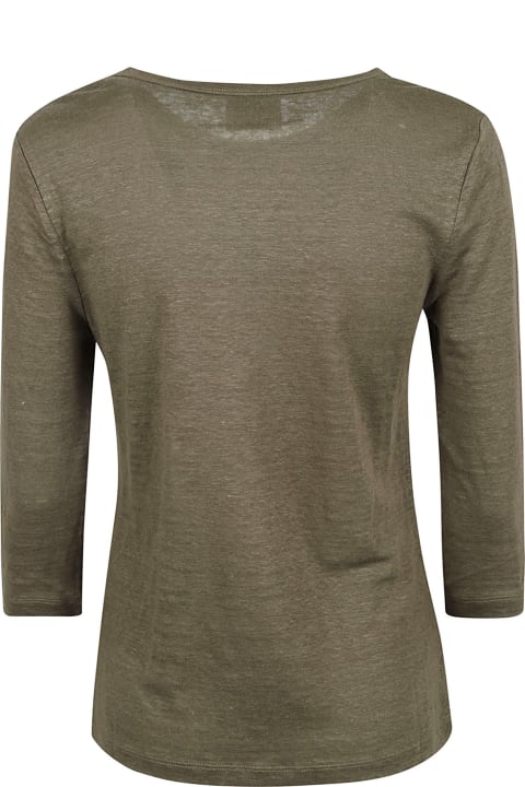 Allude for Men Allude Boat Neck Top