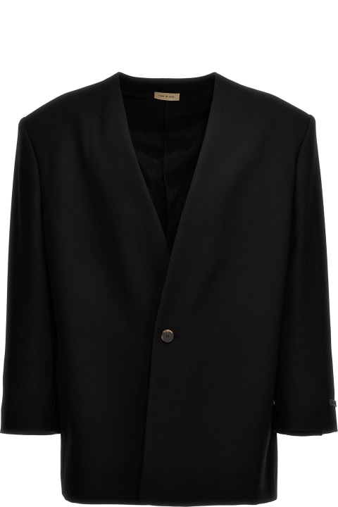 Fear of God Coats & Jackets for Men Fear of God 'lapeless Suit' Blazer