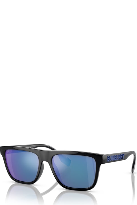 Burberry Eyewear Eyewear for Men Burberry Eyewear Be4402u Black Sunglasses