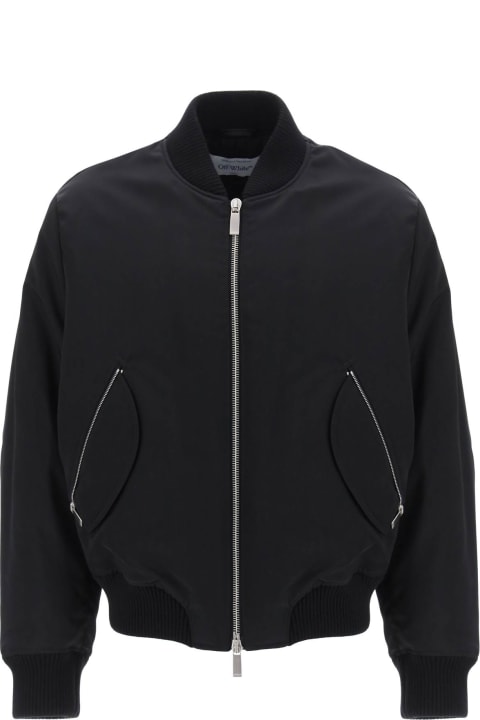 Off-White for Men Off-White Arrow Embroidered Bomber