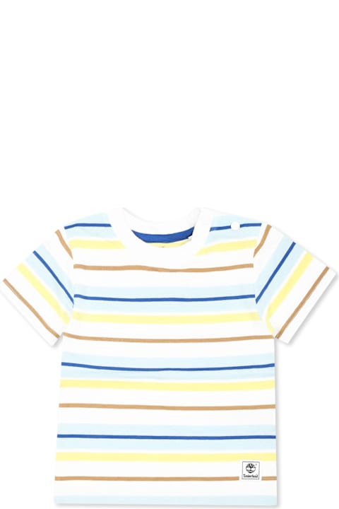 Timberland T-Shirts & Polo Shirts for Baby Boys Timberland Multicolor T-shirt For Baby Boy With Logo