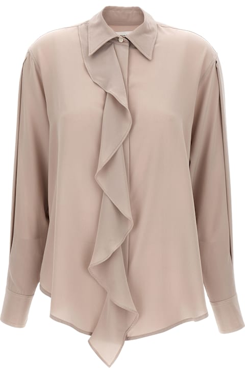 Victoria Beckham for Men Victoria Beckham 'asymmetric Ruffle' Blouse