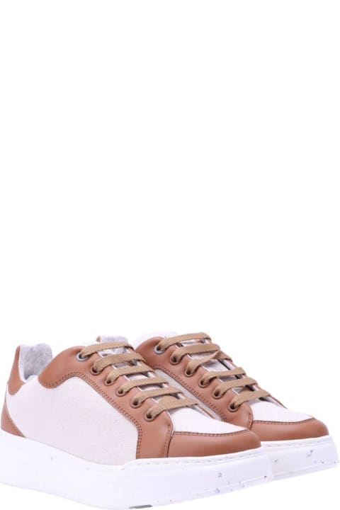 Sneakers for Men Max Mara Round Toe Lace-up Sneakers