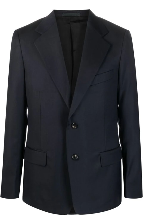 Lanvin Coats & Jackets for Men Lanvin Blue Single-breasted Blazer
