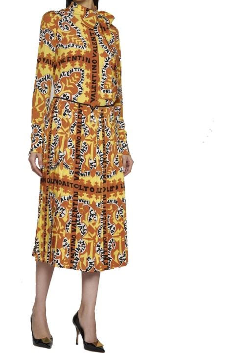 ウィメンズ Valentinoのスカート Valentino Bandana Print Silk Skirt