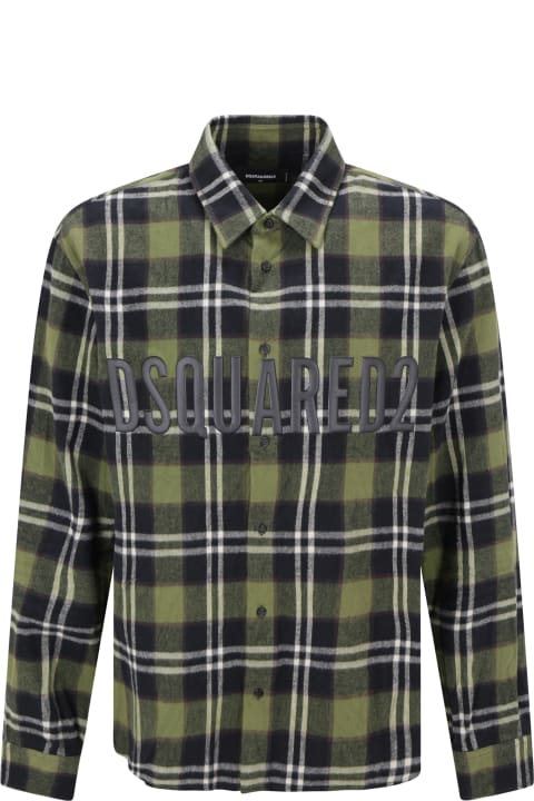 Dsquared2 Shirts for Men Dsquared2 Check Flannel Shirt