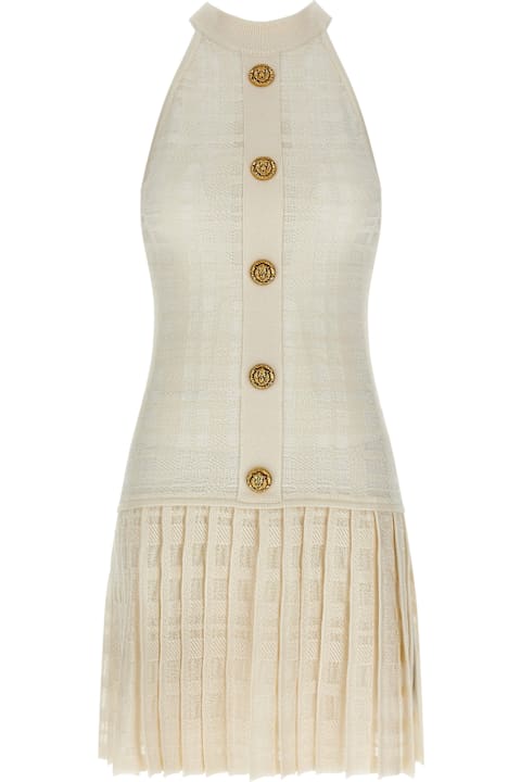 Homeware Balmain Tartan Knit Dress