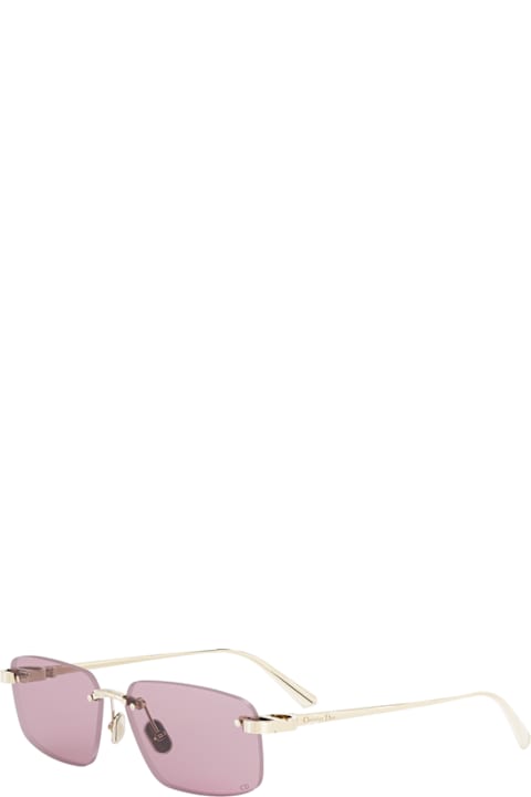Dior Eyewear Dior Cdior S4u C0g0 Oro Lucido Sunglasses