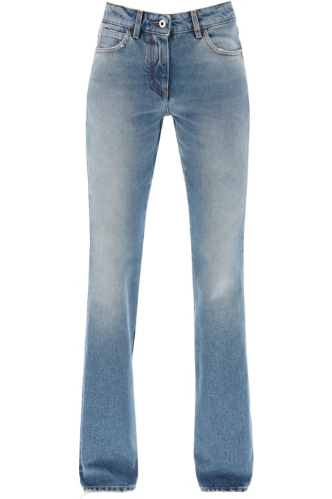 Jeans for Women Off-White Bootcut Jeans
