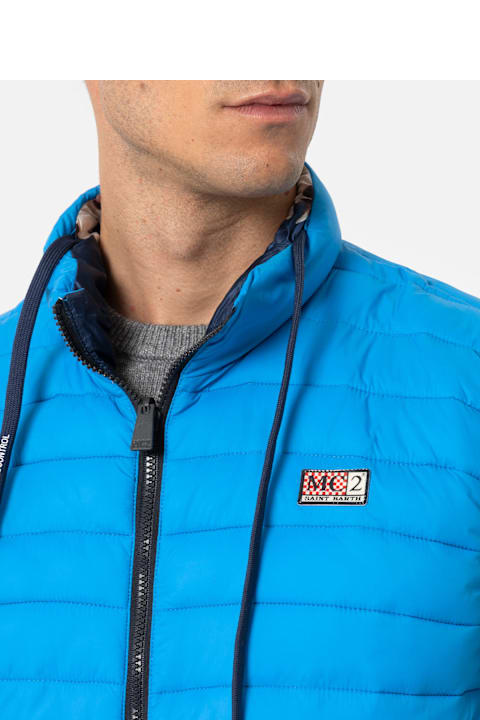 Homeware MC2 Saint Barth Man Bluette Padded Vest Aspen