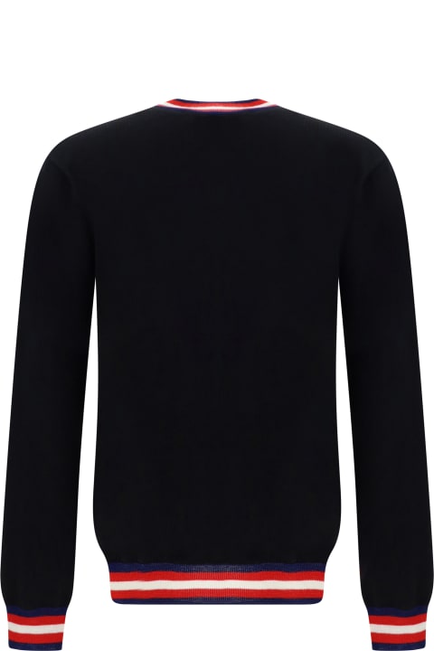 Balmain Clothing for Men Balmain Retro Logo Intarsia-knit Jumper