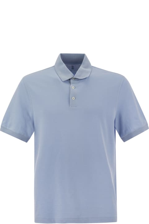 Brunello Cucinelli for Men Brunello Cucinelli Cotton Jersey Polo Shirt