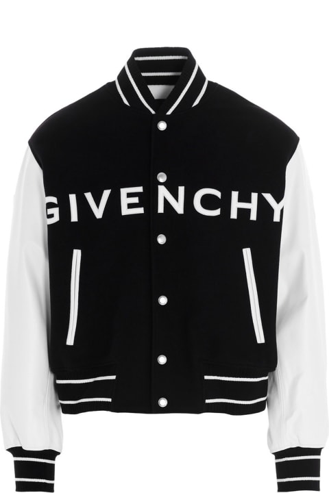 Givenchy Coats & Jackets for Men Givenchy Logo Bomber Jacket.