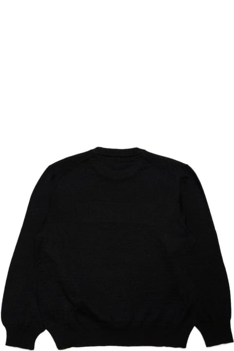 Dsquared2 Kids Dsquared2 Logo Intarsia Knitted Jumper