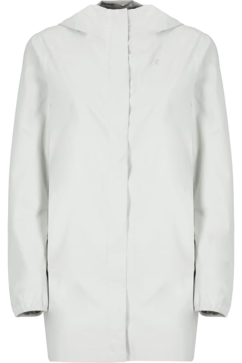 K-Way Coats & Jackets for Women K-Way Sophie Stretch Dot Jacket