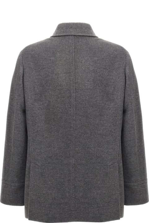 Brunello Cucinelli Coats & Jackets for Men Brunello Cucinelli Double-breasted Coat